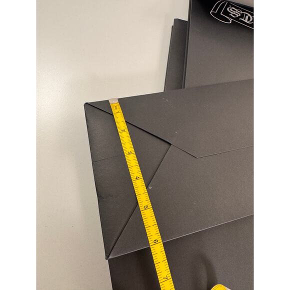 Set of 3 CHROME HEARTS Shopping Bag 1 Large 2 Medium Black White Print - Picture 11 of 11